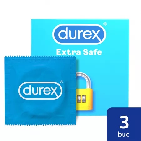 Durex Extra Safe Ctx3 Buc