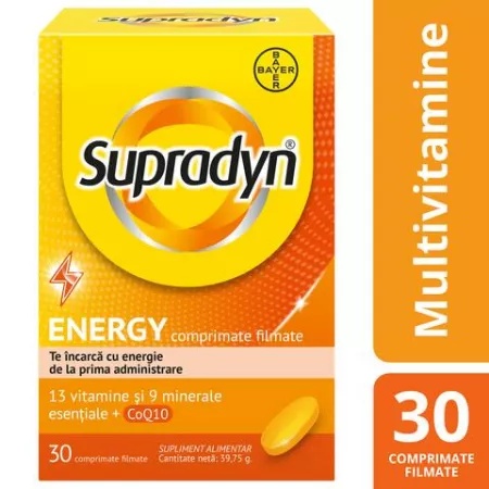 Supradyn Energy Q10 Ctx30 Cpr Film