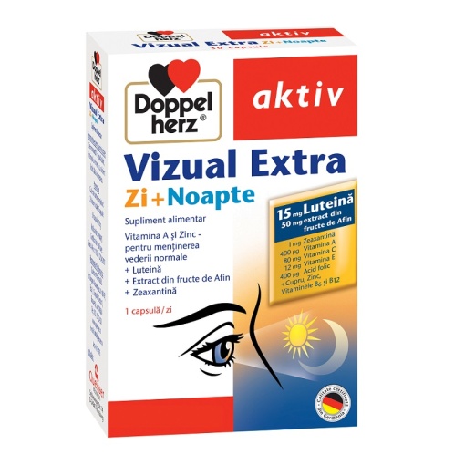 Vizual Extra Zi+Noapte, 30 capsule, Doppelher