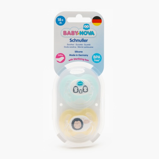 Babynova Suzete Ortodontice Silicon 18+ Luni Pachx2 Buc 20006