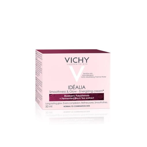 Crema Vichy Idealia cu efect de netezire si iluminare pentru ten normal-mixt, 50 ml