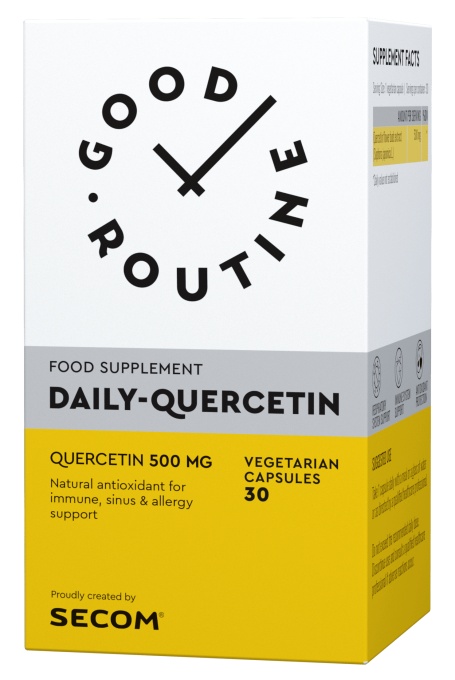 Daily Quercetin 500 mg, Good Routine, 30 capsule, Secom