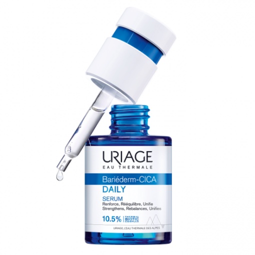 Serum pentru pielea fragilizata si deteriorata Bariederm Cica Daily, 30 ml, Uriage