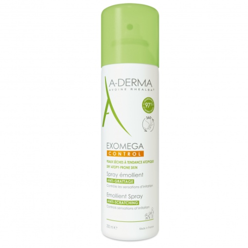 Spray emolient anti-prurit Exomega Control, 200 ml, A-Derma