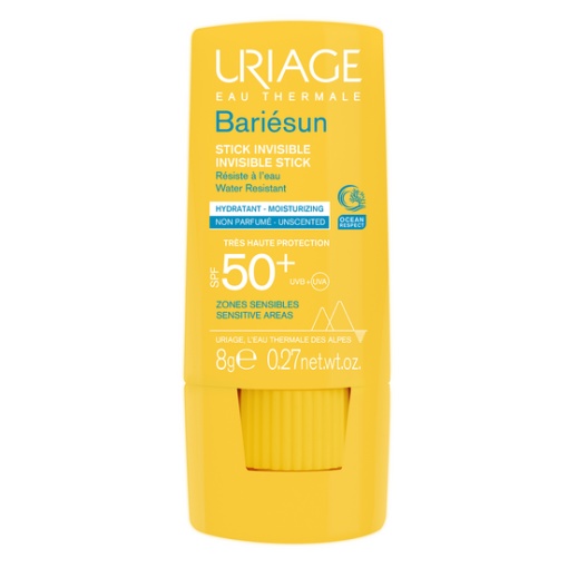 Stick invizibil pentru protectie solara SPF 50+ Bariesun, 8 g, Uriage