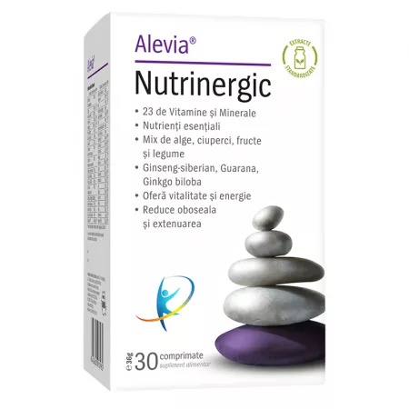 Nutrinergic, 30 comprimate, Alevia