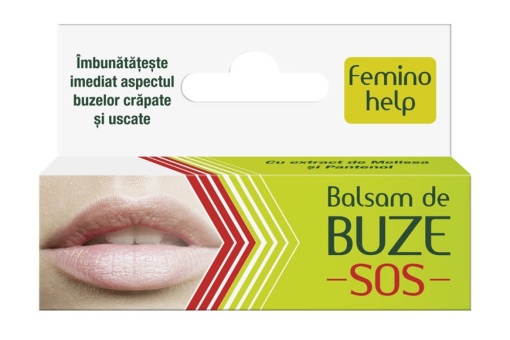 Balsam de buze SOS Feminohelp, 7 ml, Zdrovit
