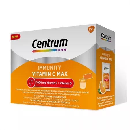 Centrum Immunity Vit C Max, 14plicuri