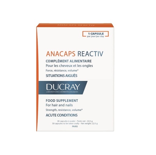 Ducray Anacaps Reactiv Ctx30 Cps