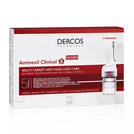 Vichy Aminexil Clinical 5 Pentru Femei Ctx21 Fi 6ml