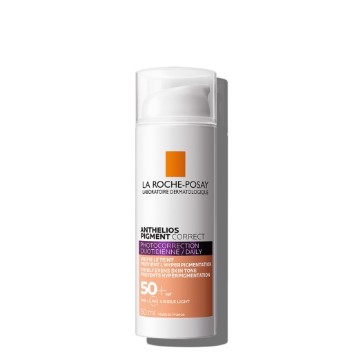 Crema colorata Anthelios Pigment Correct SPF 50+, 50ml, La Roche-Posay