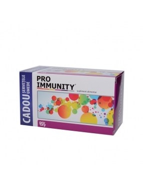 Proimmunity 30 capsule + Alinan servetele umede 15 bucati Cadou