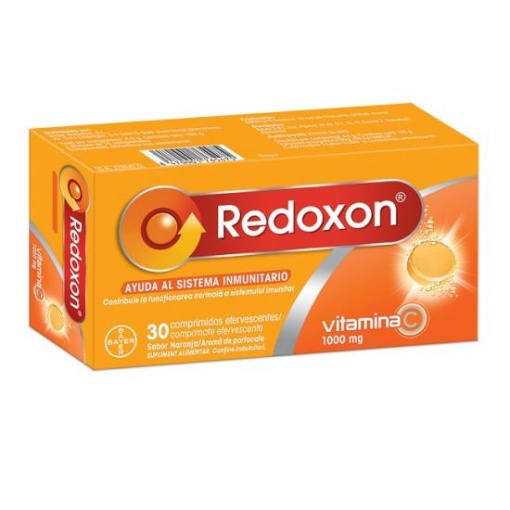 Redoxon Vit.C 1000mg Portocala Ctx30 Cpr Eff