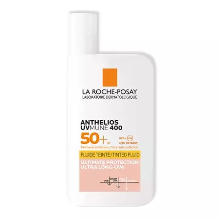 Anthelios UVMune 400 SPF 50+ Fluid Colorat, 50 ml, La Roche Posay