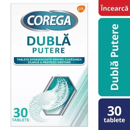 Corega Dubla Putere Ctx30 Tbl Eff