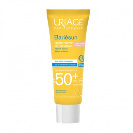 Crema colorata SPF 50+ Bariesun, Fair, 50ml, Uriage