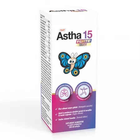 Sirop Astha 15 Forte, 200 ml, Sun Wave Pharma