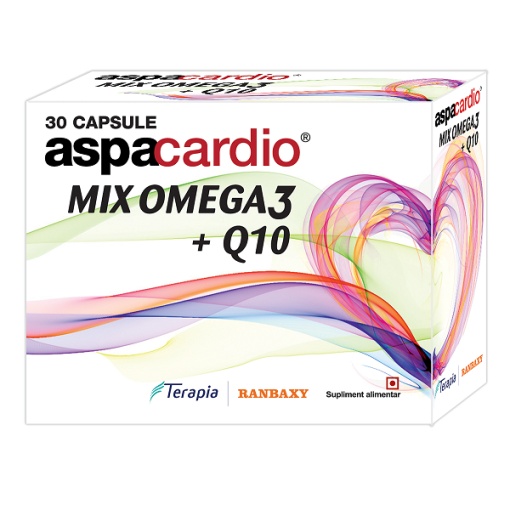 Aspacardio Mix Omega3+Q10 Ctx30 Cps
