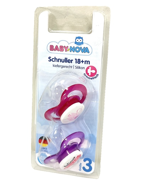 Babynova Suzete Simetrice Silicon 18+ Luni Pachx2 Buc 27261