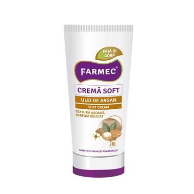 Crema soft nutritiva cu Ulei de Argan pentru fata si corp 150 ml, Farmec