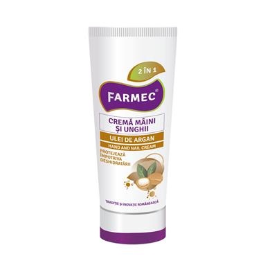 Crema ulei de argan pentru maini si unghii, 100 ml Farmec