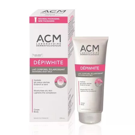 Lapte de corp cu efect de albire Depiwhite, 200 ml, ACM