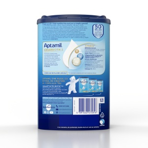 Aptamil Cesar Biotik 2, 6-12 luni, 800g - Img 2