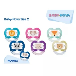 Babynova Suzete Ortodontice Silicon 6-18 Luni Pachx2 Buc 20005 - Img 2