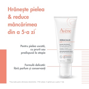 Balsam relipidant pentru pielea uscata predispusa la dermatita atopica sau prurit XeraCalm AD, 200 ml, Avene - Img 4