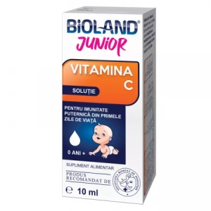 Bioland Vitamina C Junior Solutie 10ml