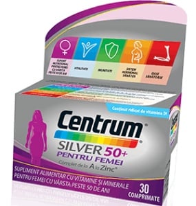 Centrum Silver 50+ Femei Ctx30 Cpr
