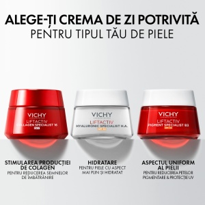 Crema antirid de zi cu SPF 30 Liftactiv Hyaluronic Specialist HA, 50 ml, Vichy - Img 7