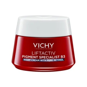 Crema de noapte antirid, antipete pigmentare cu retinol pur si niacinamida Liftactiv B3, 50 ml, Vichy