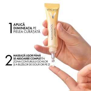 Crema multi-corectoare pentru ingrijirea ochilor Neovadiol, 15 ml, Vichy - Img 6