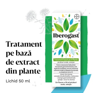 Iberogast picaturi orale, 50 ml, Bayer - Img 2