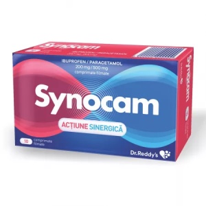 Synocam 200mg/500mg Ctx10cps