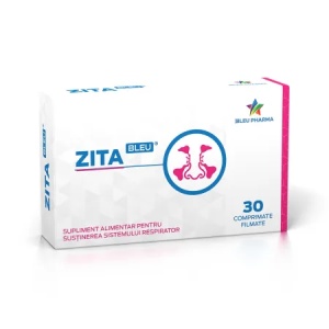 ZitaBleu, 30 comprimate filmate, Bleu Pharma