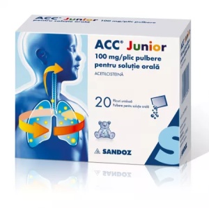 Acc Junior 100mg Ctx20plic Sandoz