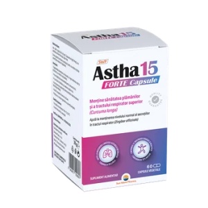 Astha 15 Forte, 60 capsule vegetale, Sun Wave Pharma