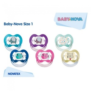 Babynova Suzete Ortodontice Silicon 0-6 Luni Pachx2 Buc 20004 - Img 2