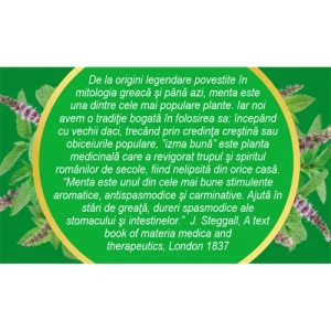 Ceai de Menta D 122, 50 g, Fares - Img 2