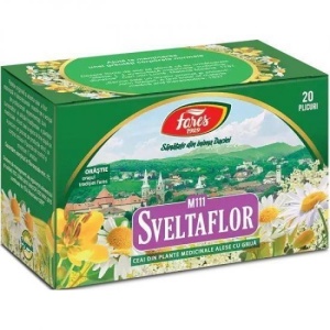 Ceai Sveltaflor, 20 plicuri, Fares