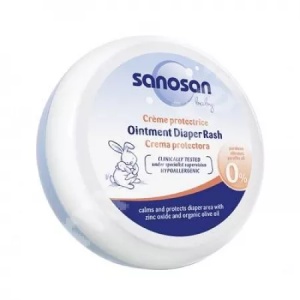 Crema antiiritatii cu zinc Sanosan Baby, 150ml