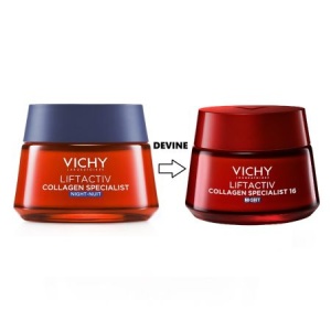 Crema de noapte Liftactiv Collagen Specialist 16, 50 ml, Vichy - Img 3