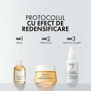 Crema de zi redensifianta cu efect de lifting pentru ten normal-mixt Neovadiol Compensating Complex, 50 ml, Vichy - Img 7