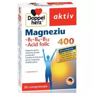 Doppelherz Aktiv Mg400+B1+B6+B12+Acid Folic Ctx30 Cpr