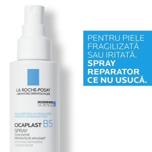 La Roche Posay Cicaplast B5 Spray Concentrat Reparator Calmant Piele Iritata 100ml - Img 3