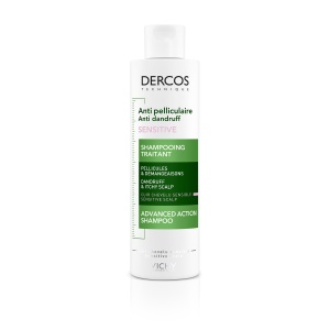 Pachet promotional Sampon anti-matreata Vichy Dercos scalp sensibil, 1 + 1 50% din al II lea - Img 2