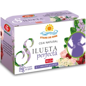 Ceai Silueta Perfecta 2 controlul greutatii, 20 plicuri, Fares