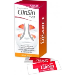 Clinsin Med Junior rezerve irigator 30 plicuri